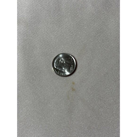 J.Crew Silk Dress Size 6 Beige V-Neck Sleeveless A-Line Fully Lined Side Zipper - Picture 8 of 8